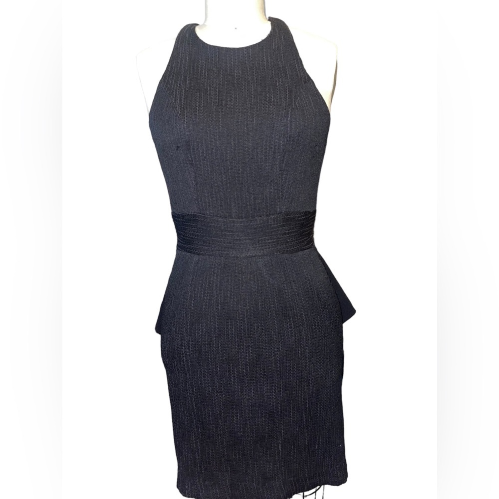 BCBG Peplum Cocktail Dress